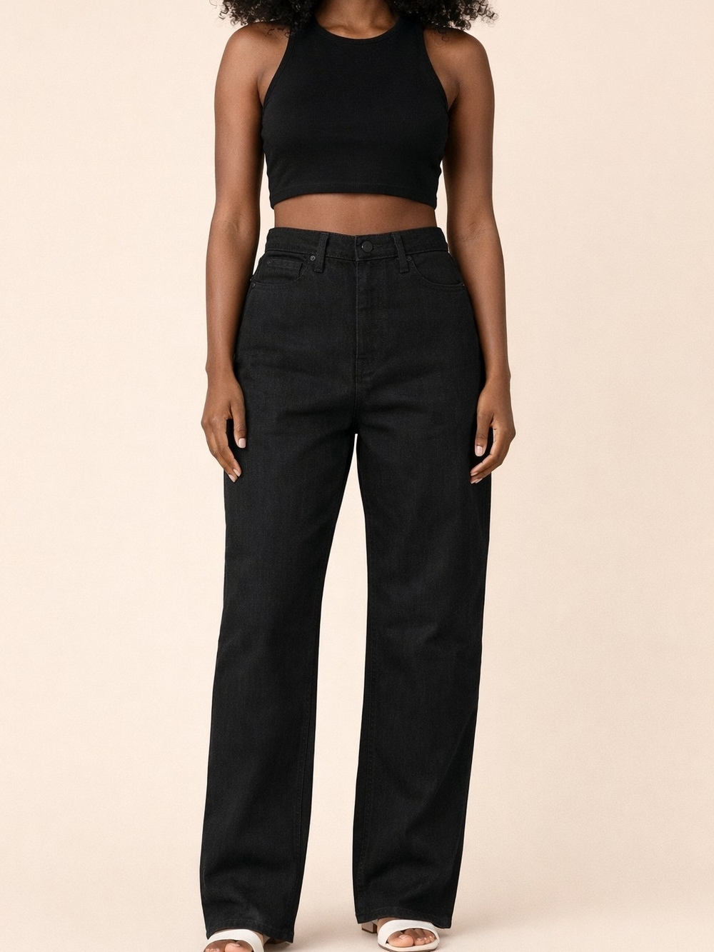 Universal Thread Women's Black Straight Leg Jeans